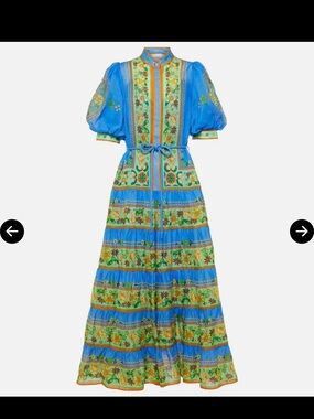 ALÉMAIS Linda Tiered Midi Dress